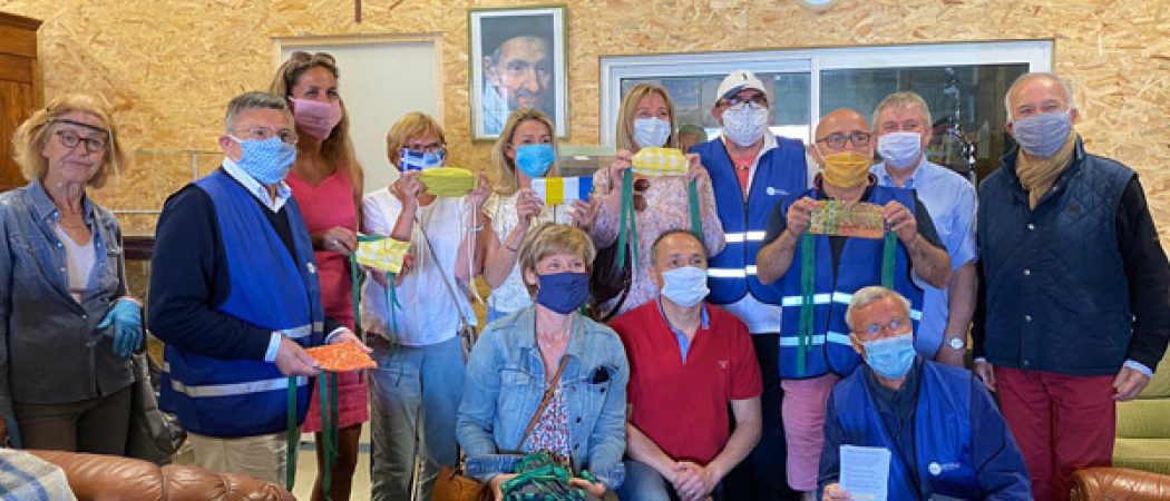 La Baule : un don de masques pour Saint-Vincent de Paul