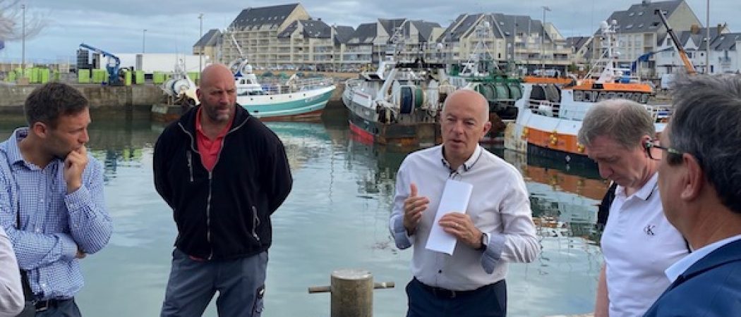 La Turballe, Le Croisic : Le Département réaffirme son soutien à la filière pêche