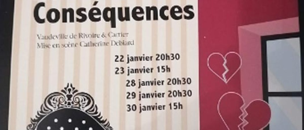Pornichet : le théâtre de la Réplique présente « Adultère et Conséquences »