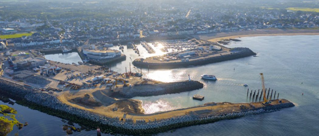 Le chantier d’extension du port de La Turballe à découvrir le 16 octobre !